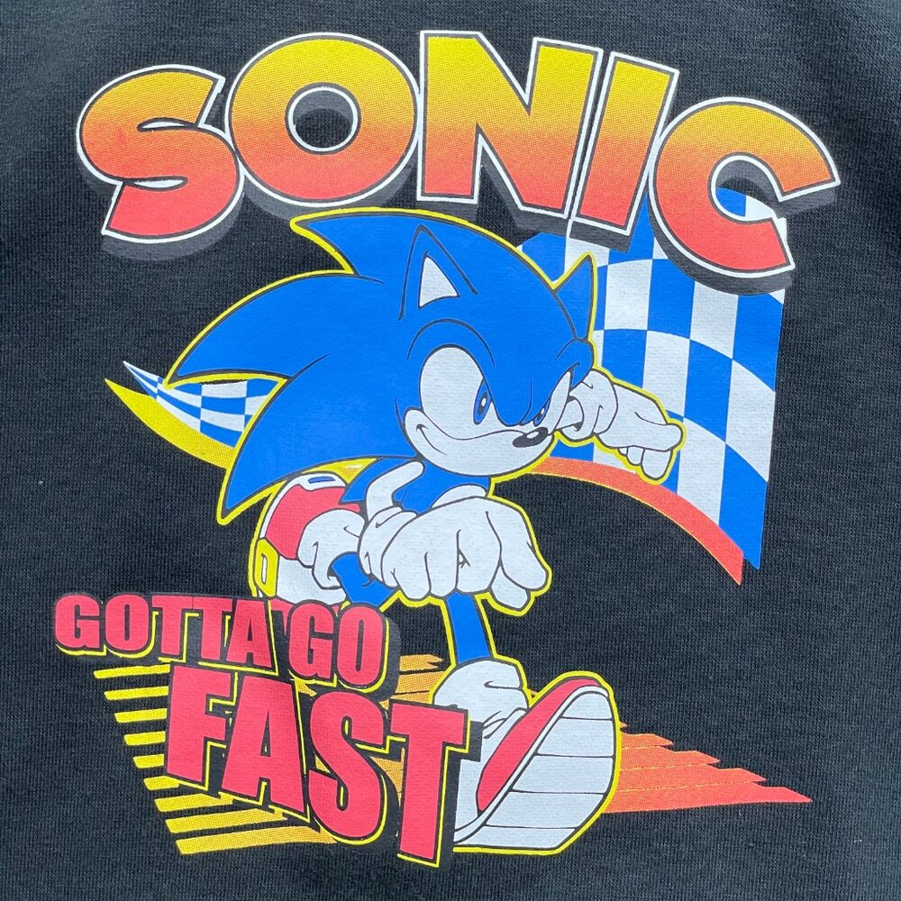 Old Navy Sonic Boy's Hoodie Size XL(14-16) - Picture 2 of 9